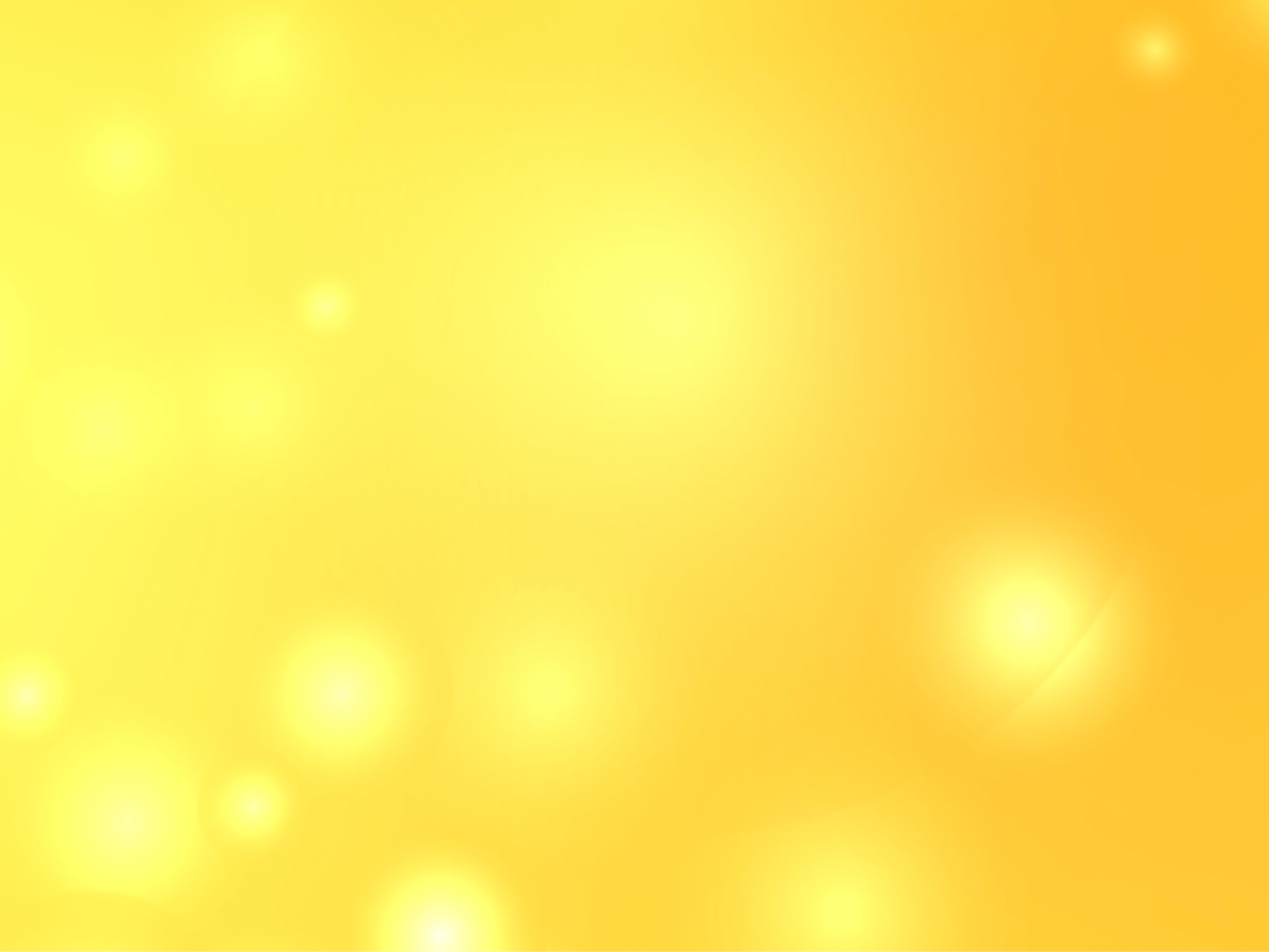 Gelber Hintergrund mit hellen Lichtpunkten