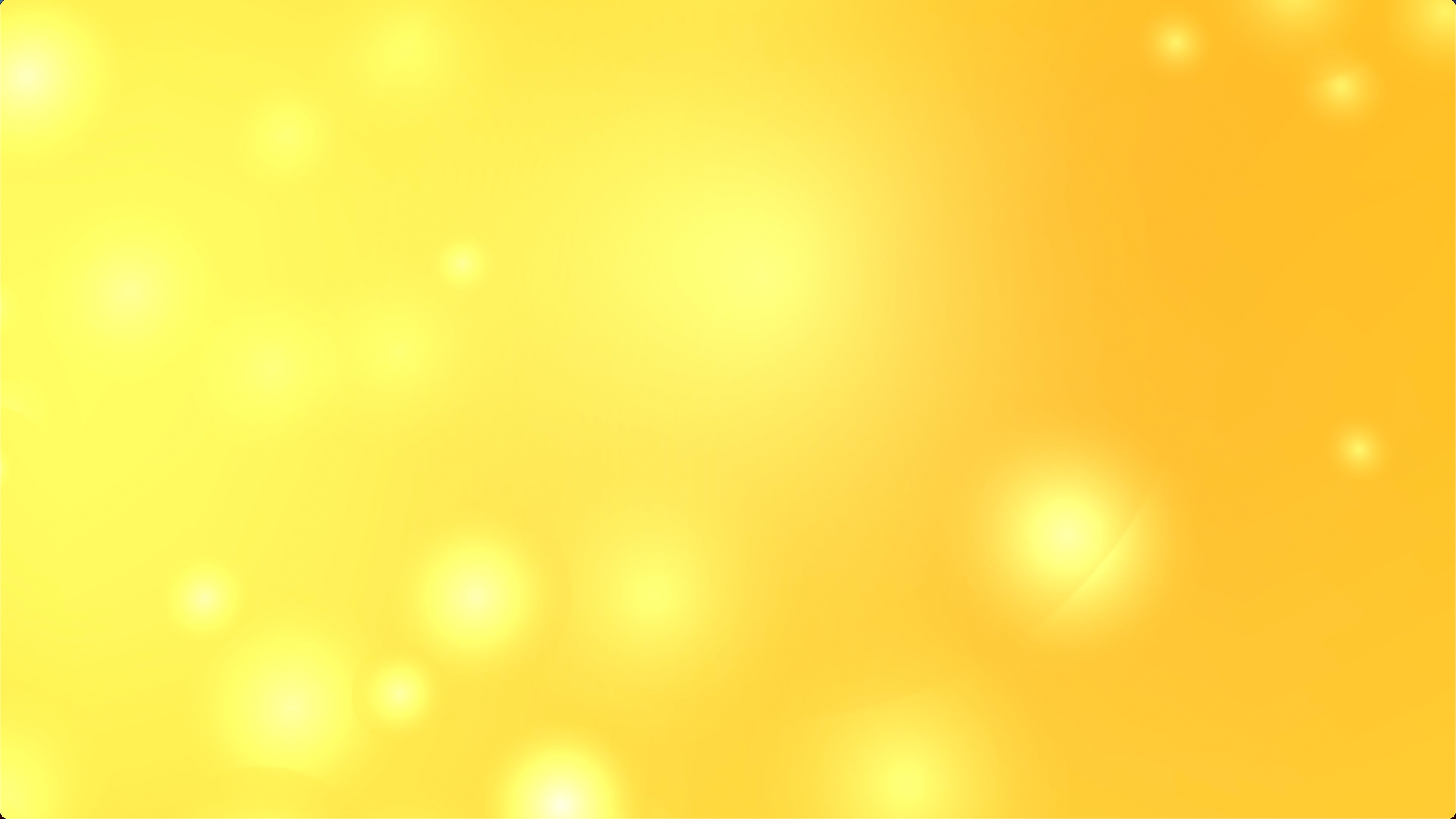 Gelber Hintergrund mit hellen Lichtpunkten